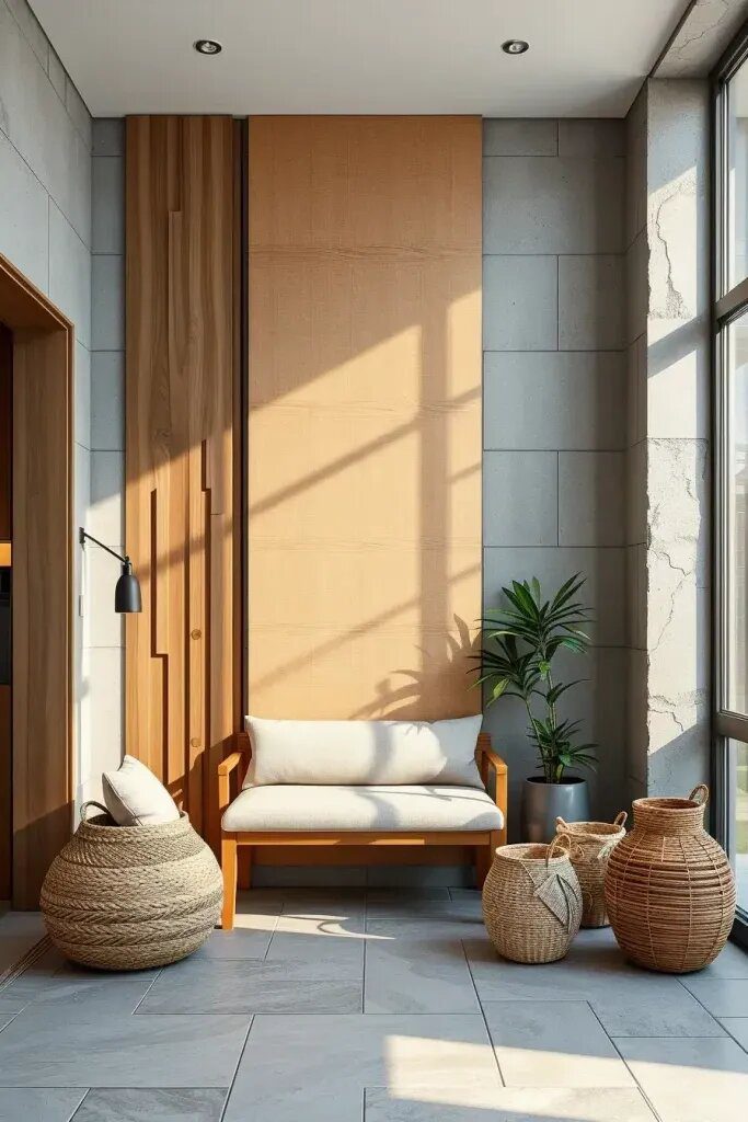 Using Texture Instead of Color in Lobby Design - photo 2