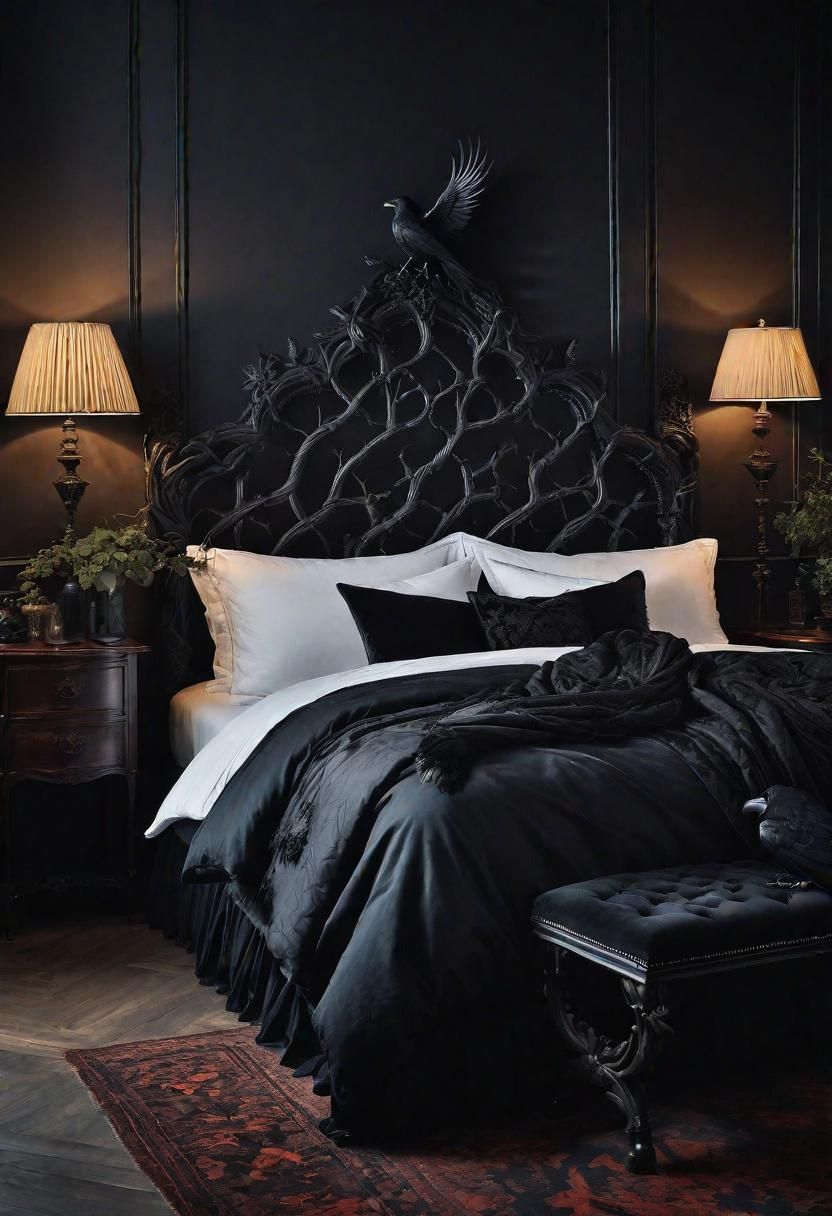 17. Gothic Headboard Design Idea - photo 2