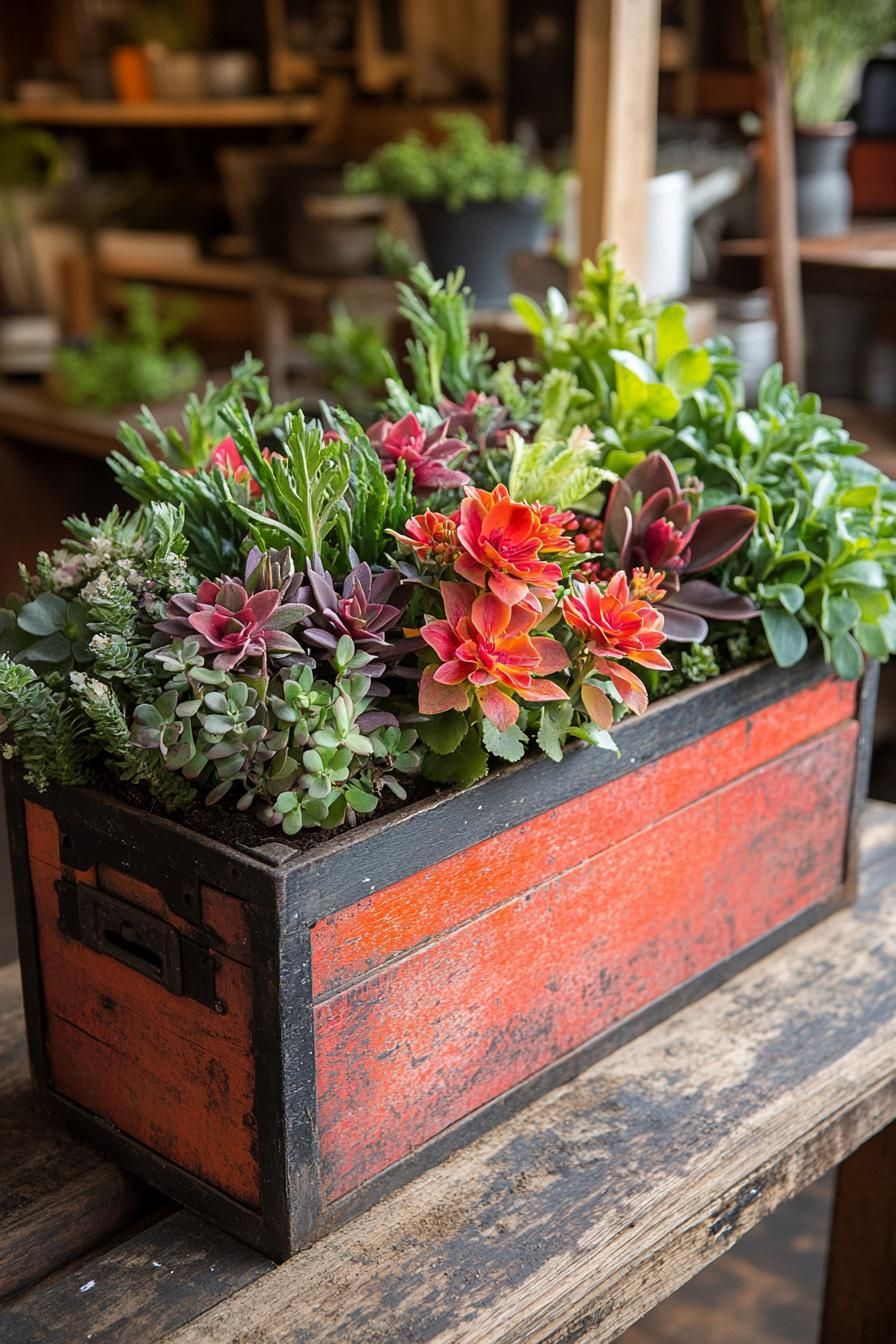 19. Vintage Planters for Winter Foliage - photo 2