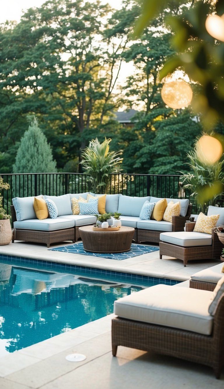 7. Create a conversation nook with ample seating