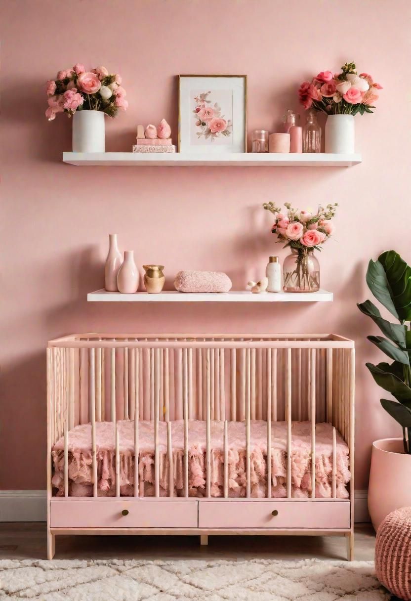 17. Floating Shelves with Boho Vases - photo 3