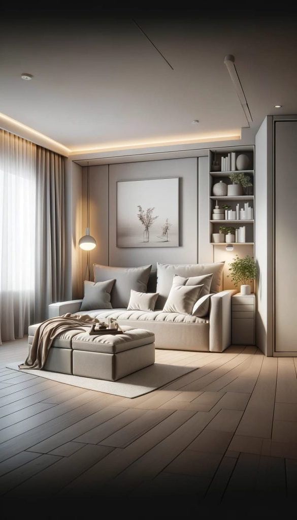 1. Convertible Furniture for Small Rooms