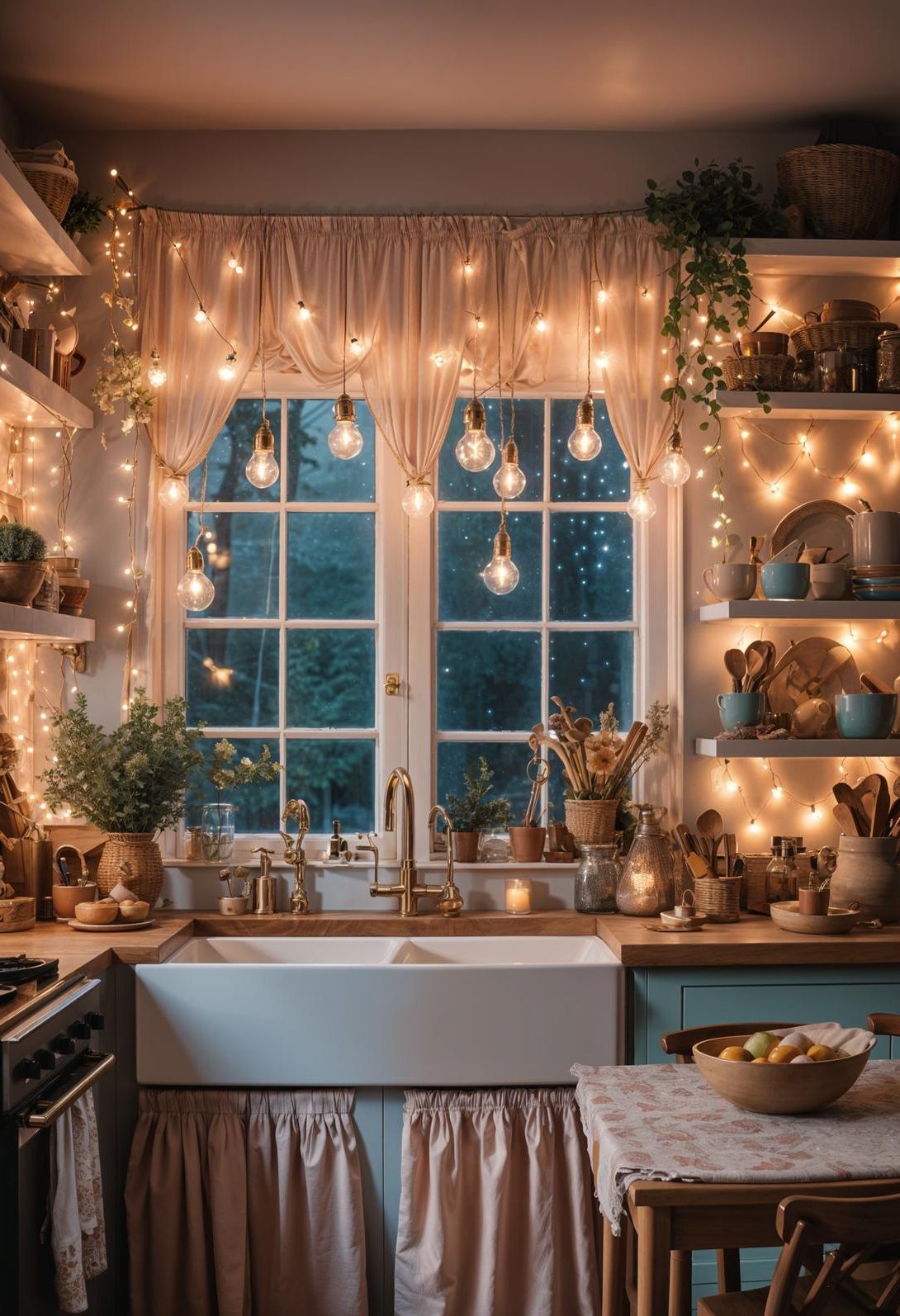 24. Enchanting Boho Kitchen Ideas