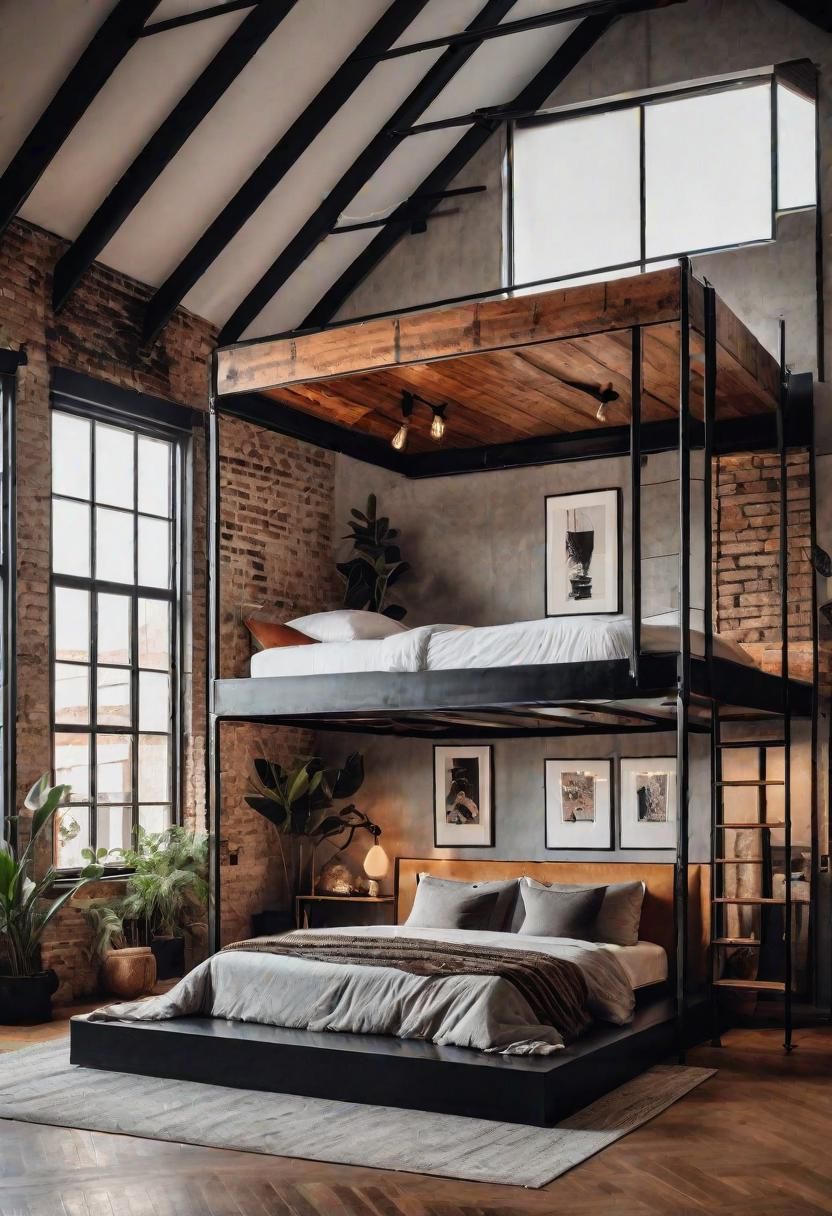 18. Loft Bedrooms with Elevated Beds