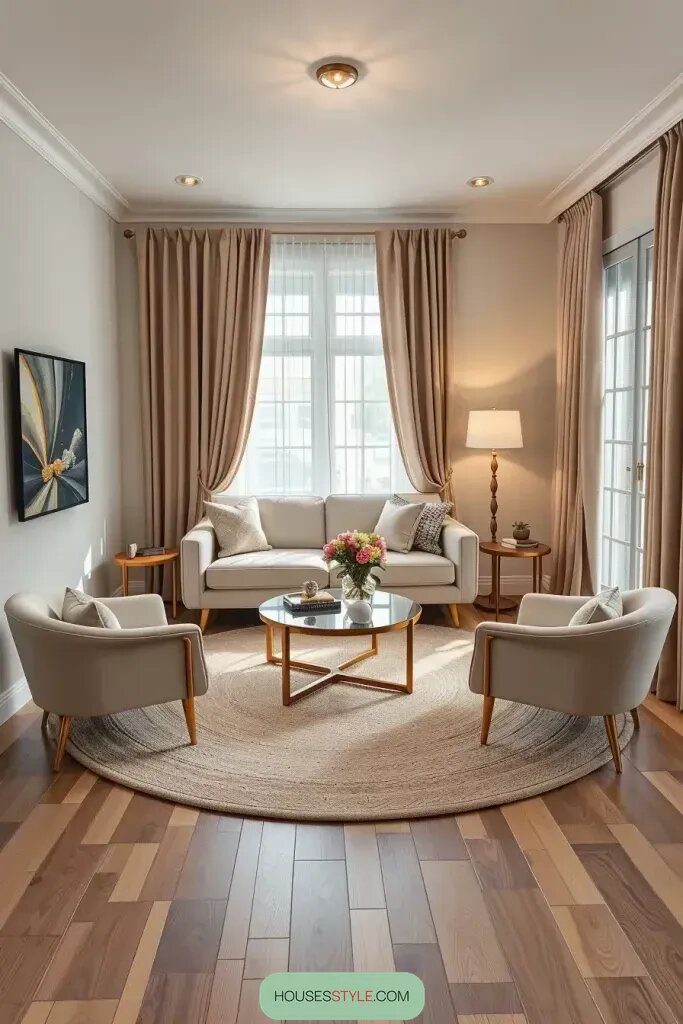 Best Layouts For Cozy Small Square Living Rooms