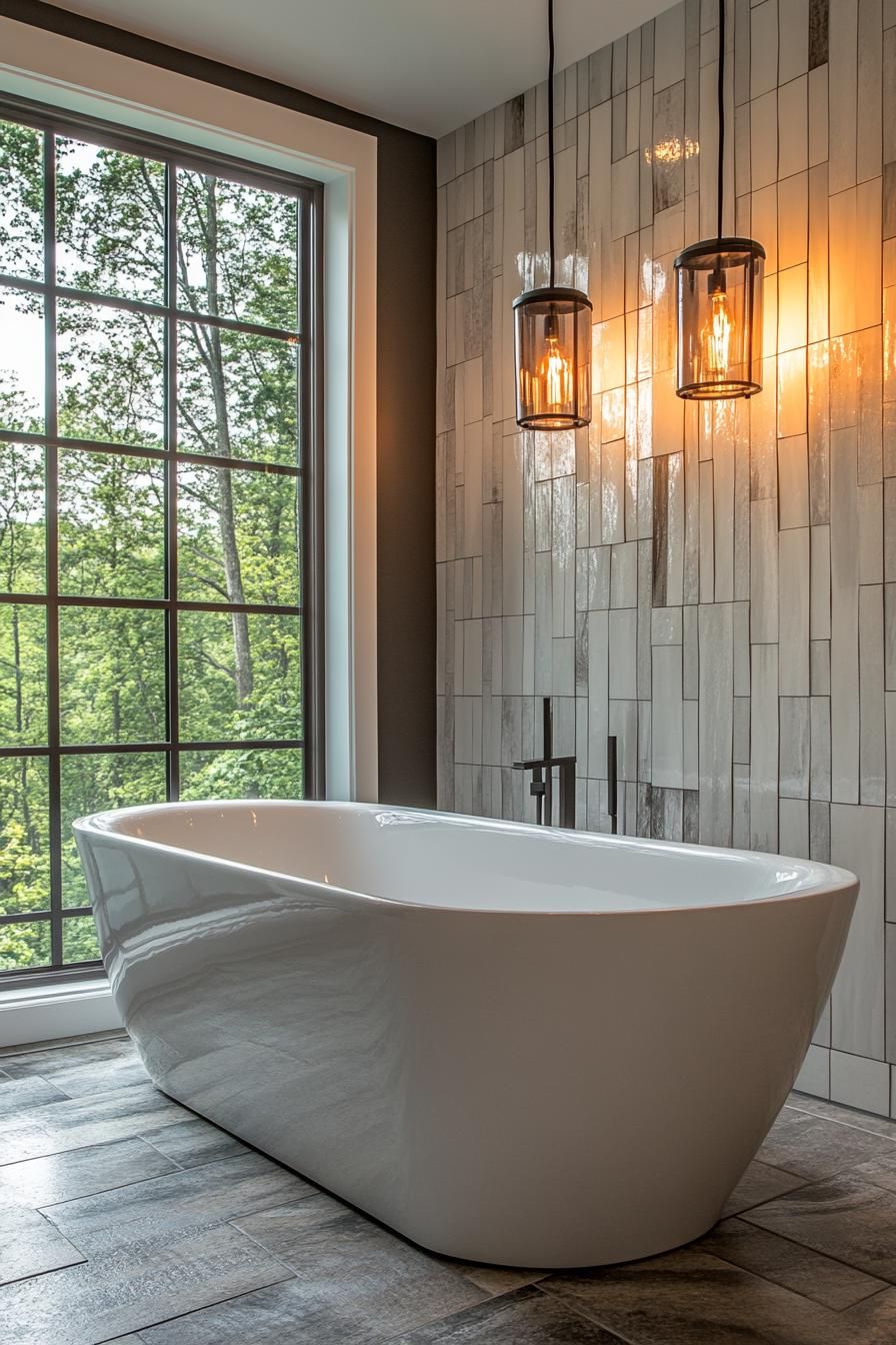 15. Vertical Subway Tile Layouts - photo 3