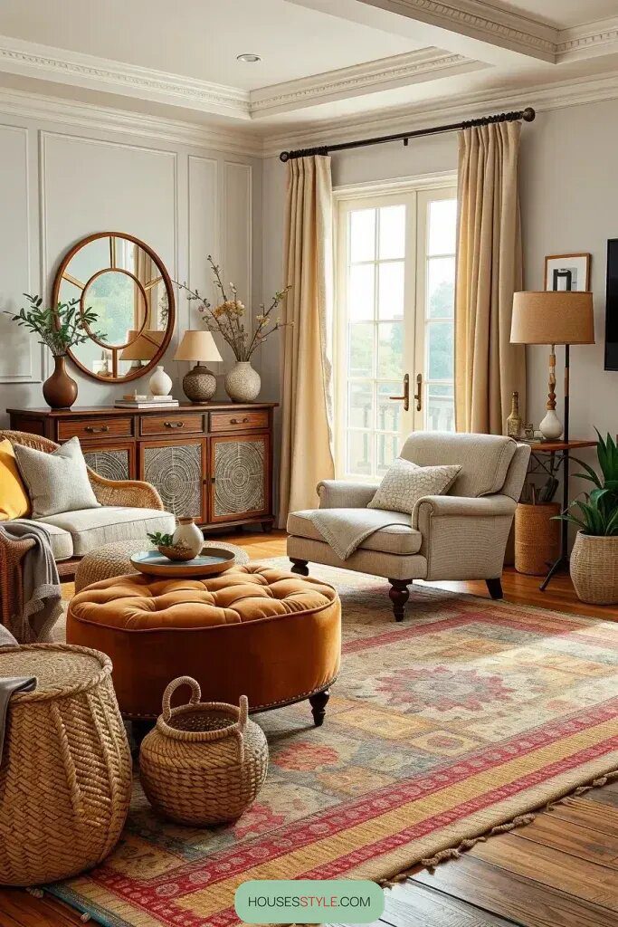 Layered Textures for Warmth and Depth