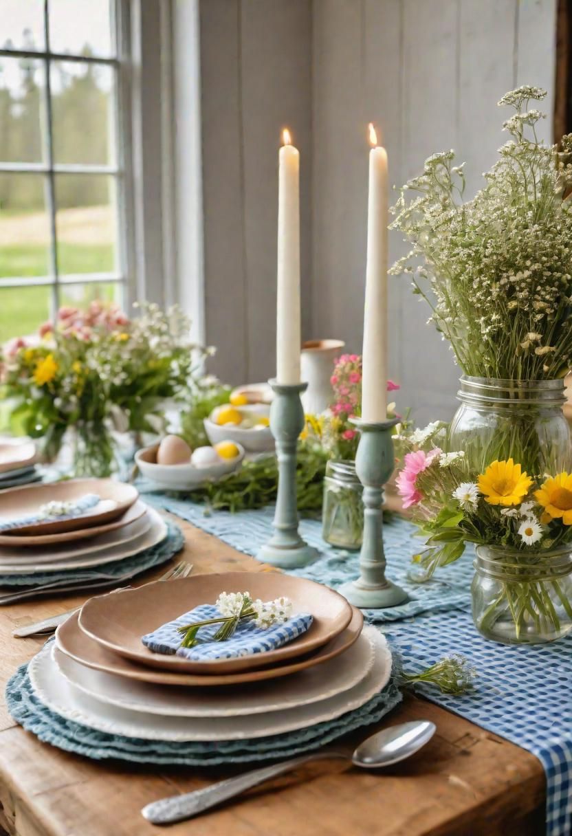 5. Cozy Farmhouse Easter Table Ideas - photo 2
