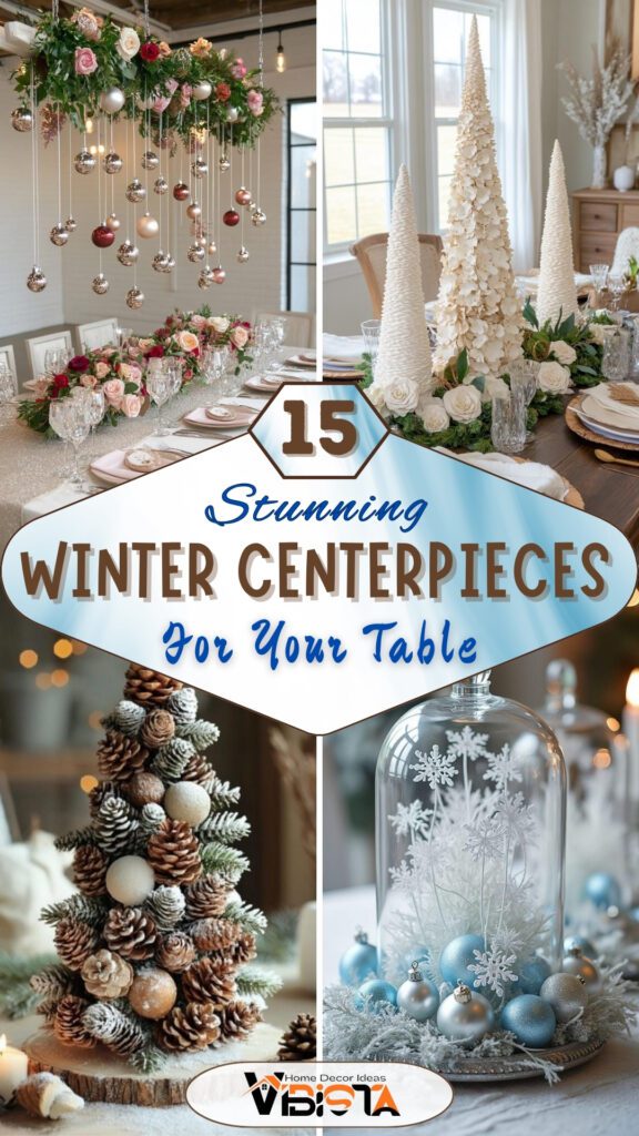 15 Stunning Winter Centerpieces to Transform Your Table