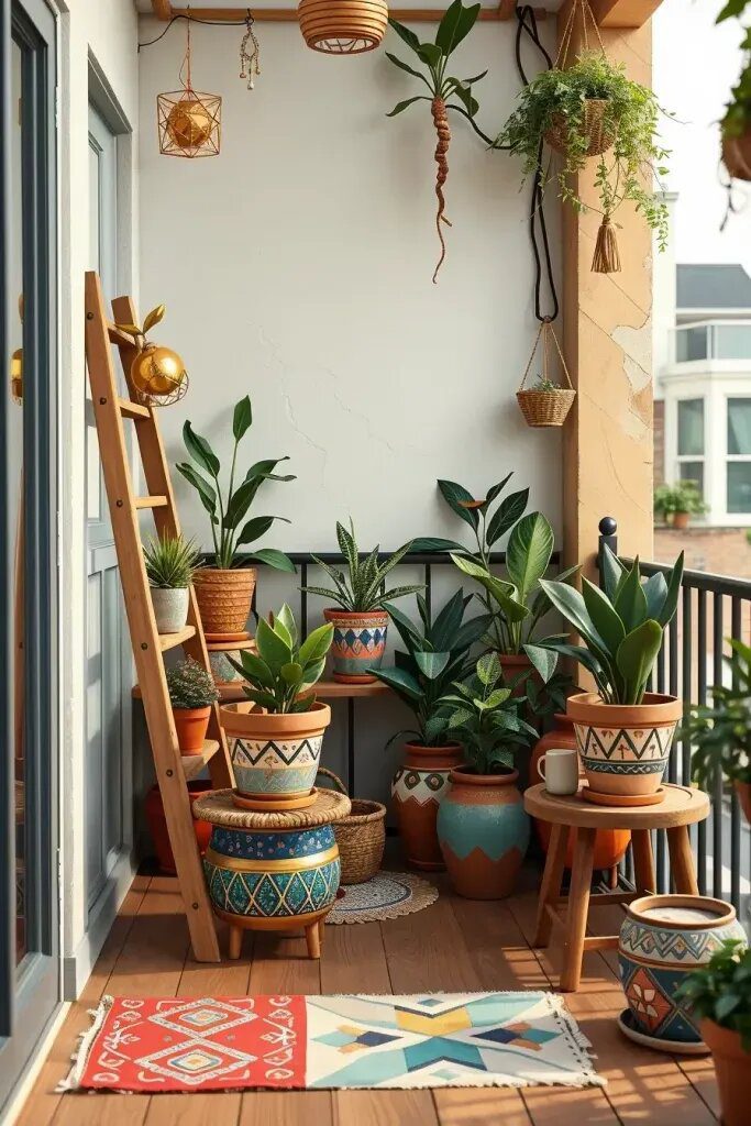 DIY Painted Terra Cotta Planters