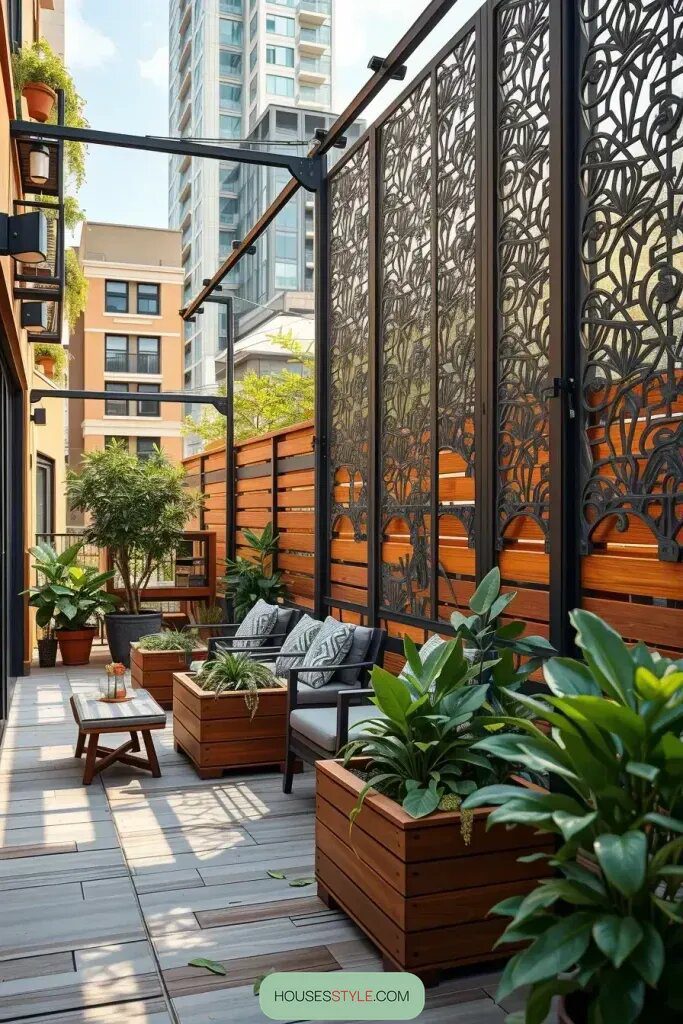 Privacy Screens That Double As Style Features - photo 2