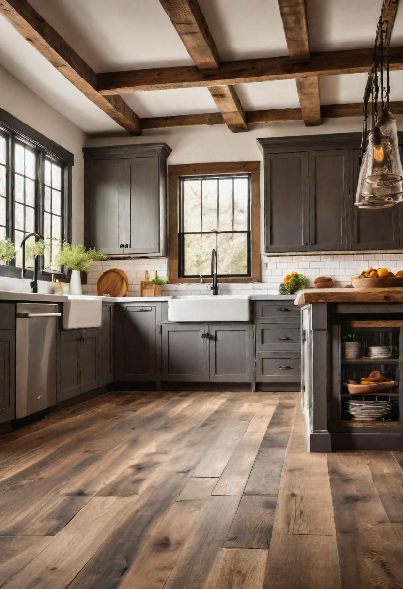 23. Rustic Wood Flooring Ideas - photo 2