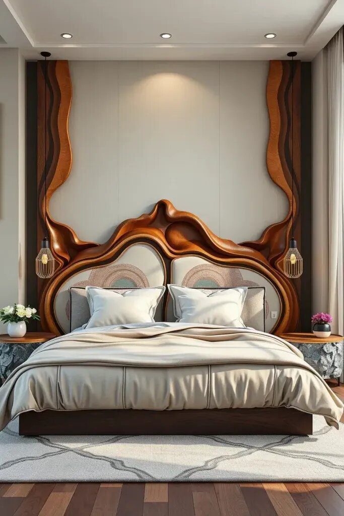 Statement Headboards as the Room's Focal Point - photo 2