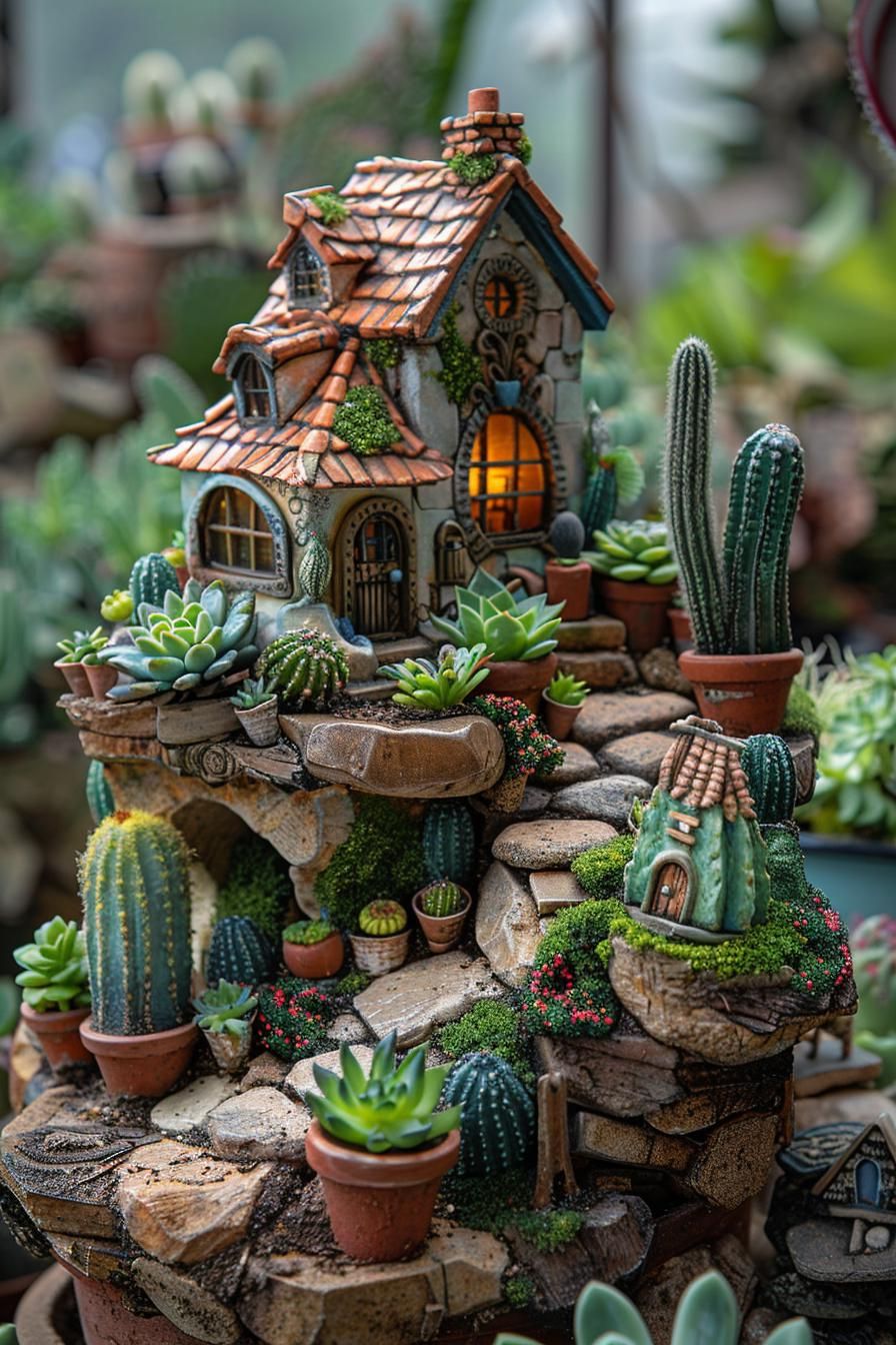 28. Whimsical Fairy Garden Ideas