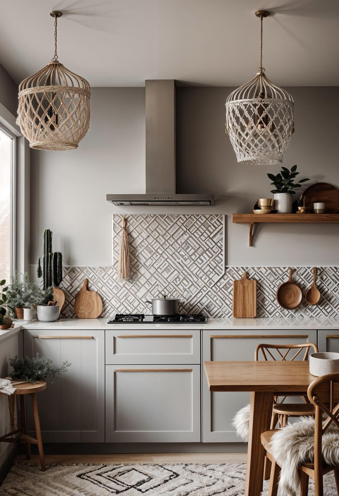 11. Nordic Boho Kitchen Ideas
