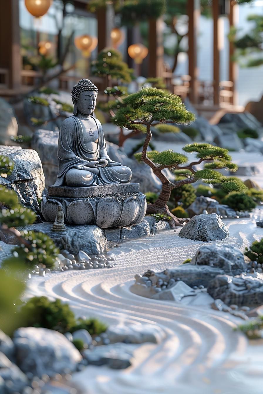 1. Tranquil Buddha Fountain Zen Retreat - photo 3