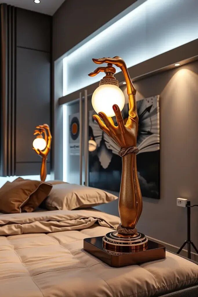 Why Sculptural Night Lights Feel So Strange