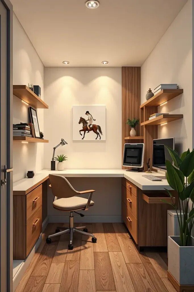 Custom-Made Furniture For A One-Of-A-Kind Office