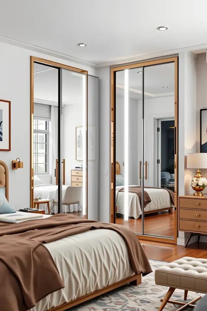 Using Mirrors To Add Depth