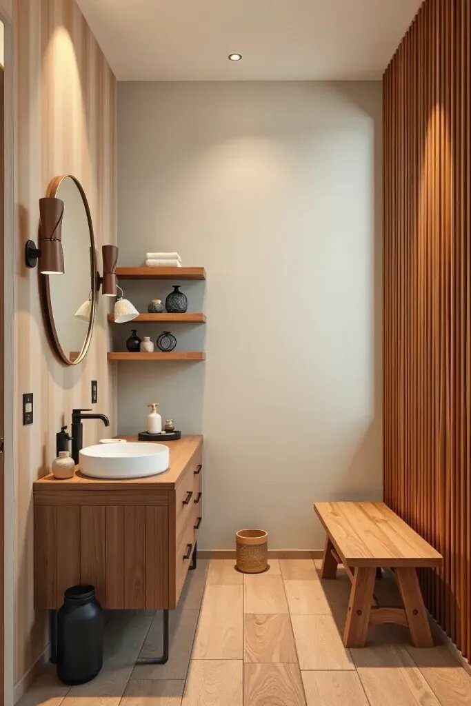 Creating a Calm Oasis with Wooden Touches - photo 2