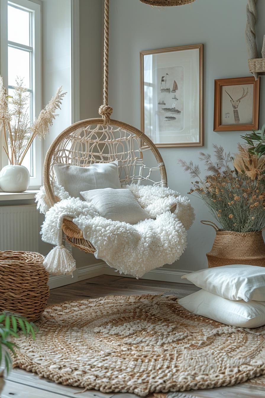 6. Hanging Nautical Swing Chair Ideas