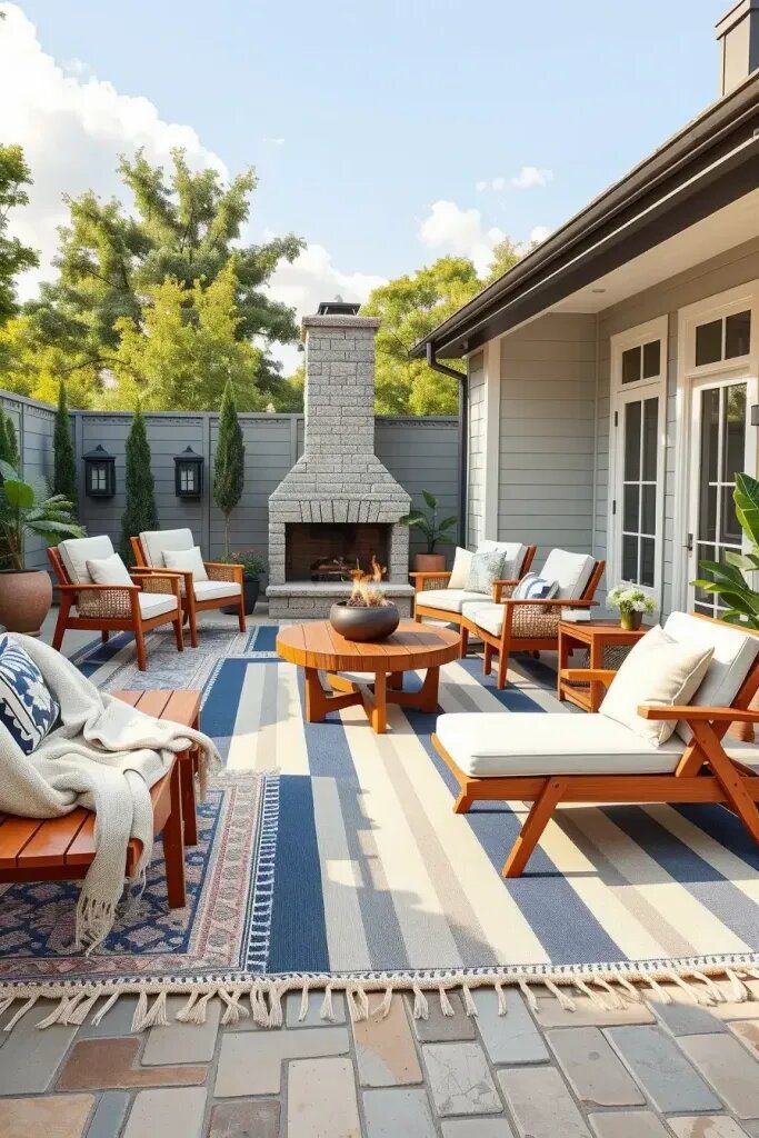 Layering Ralph Lauren Style With Outdoor Rugs
