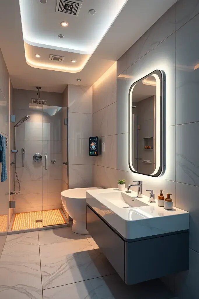 Smart Technology Upgrades for the Bathroom - photo 2