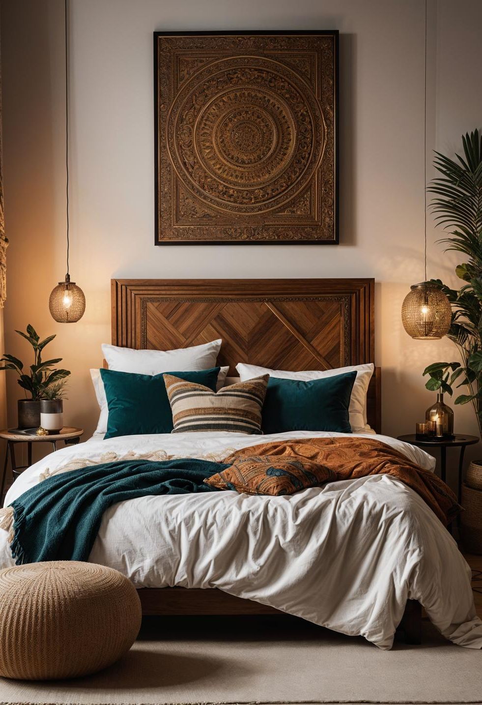 27. Global-Inspired Bedroom Styling Tips