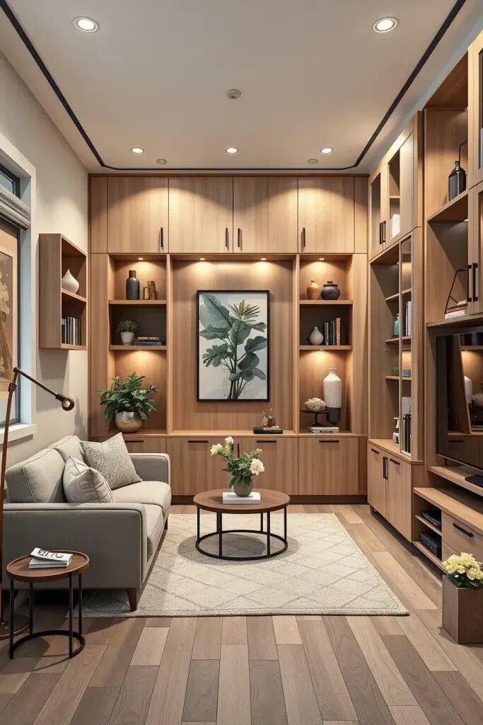 How Built-In Storage Declutters a Small Space - photo 2