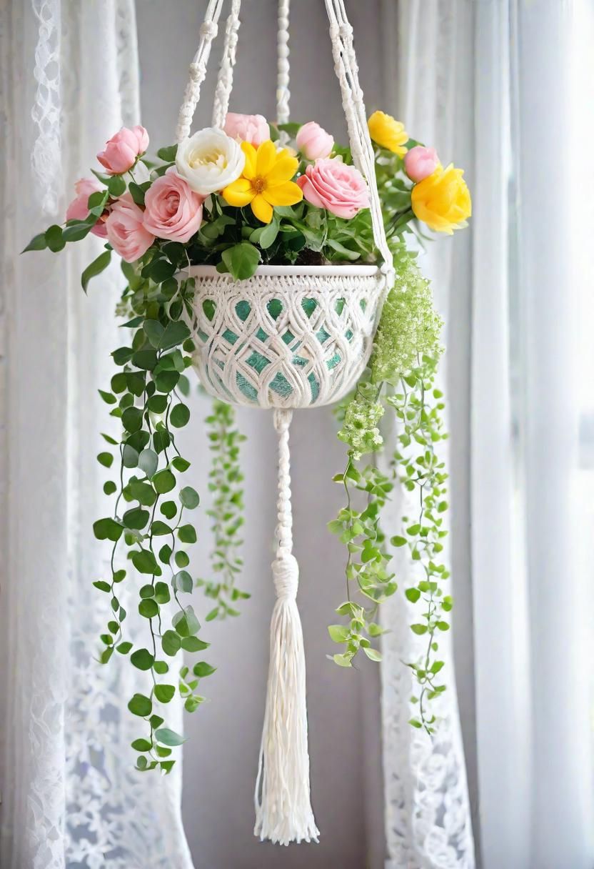 14. DIY Spring Macrame Plant Hangers - photo 2