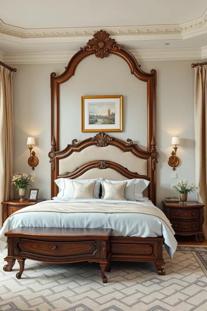 Carved Headboards as a Bedroom Centerpiece - photo 2
