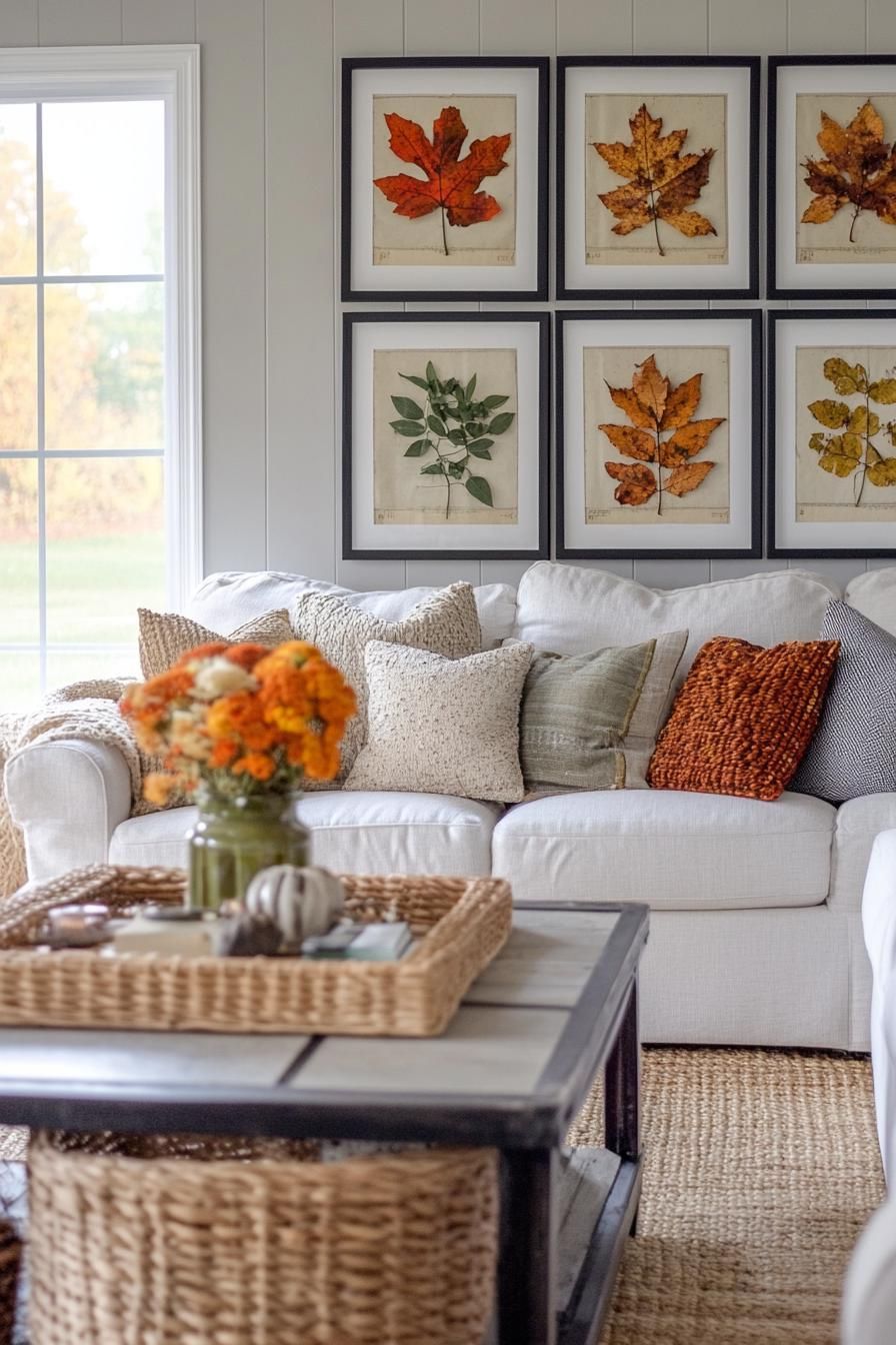 11. Making Fall Leaf Wall Art - photo 3