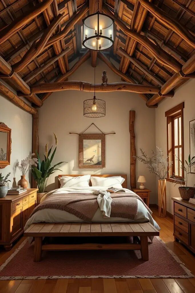 How Rustic Ceiling Beams Add Warmth