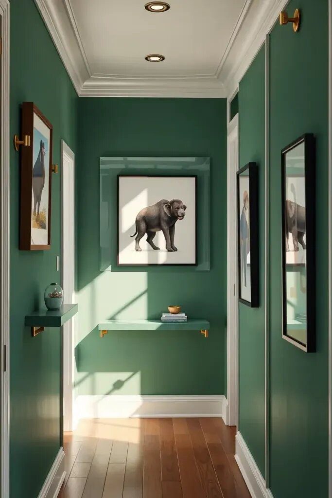 Bold Paint Choices for Standout Hallway Walls