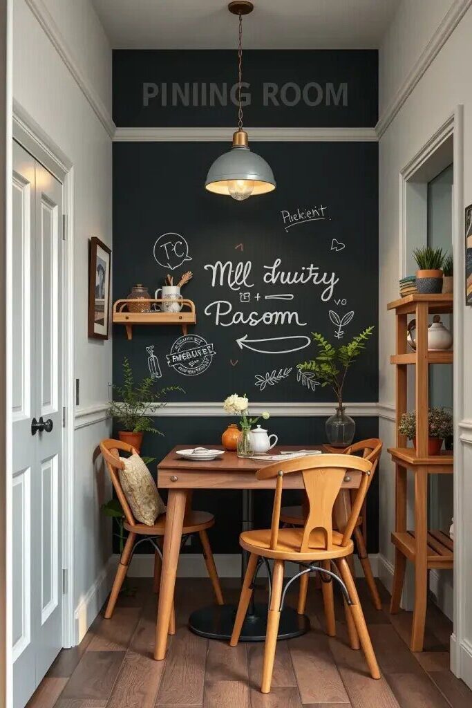 Chalkboard Paint Walls for Menus and Notes - photo 2