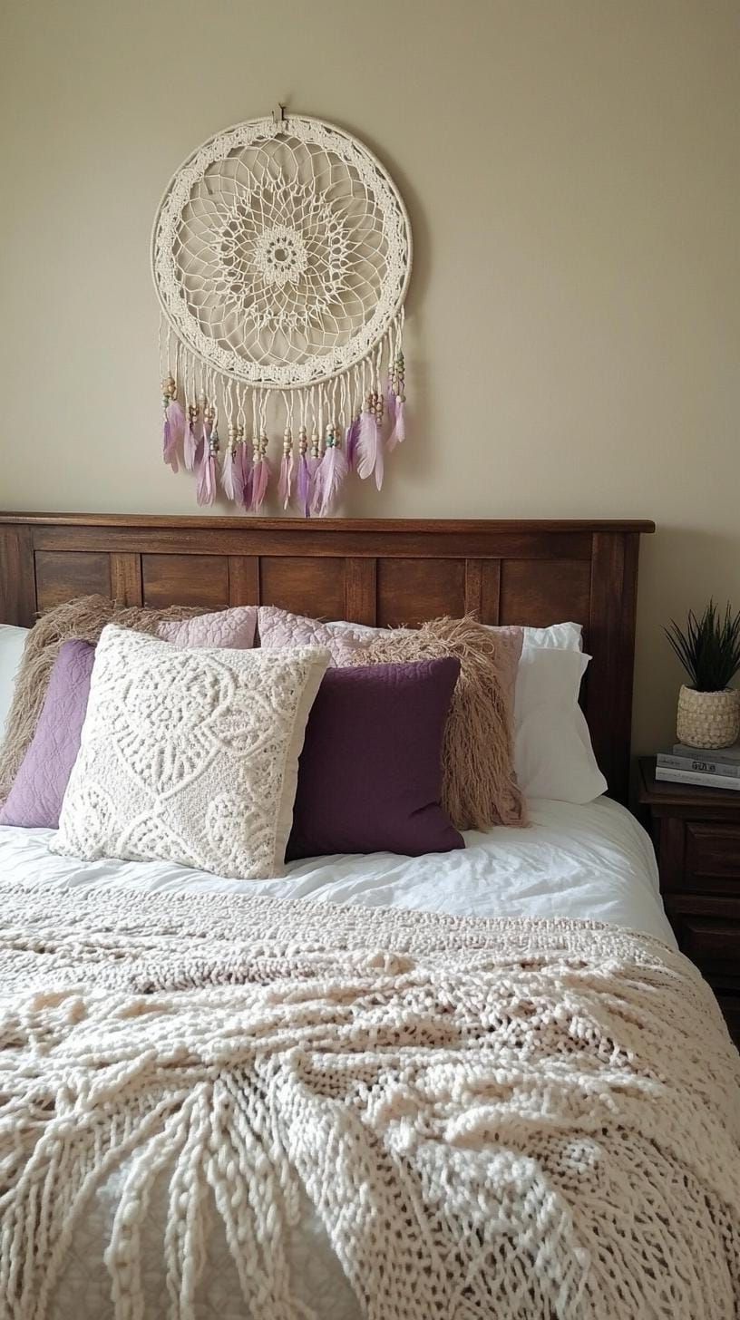 1. Boho DIY Dreamcatcher Decoration - photo 2