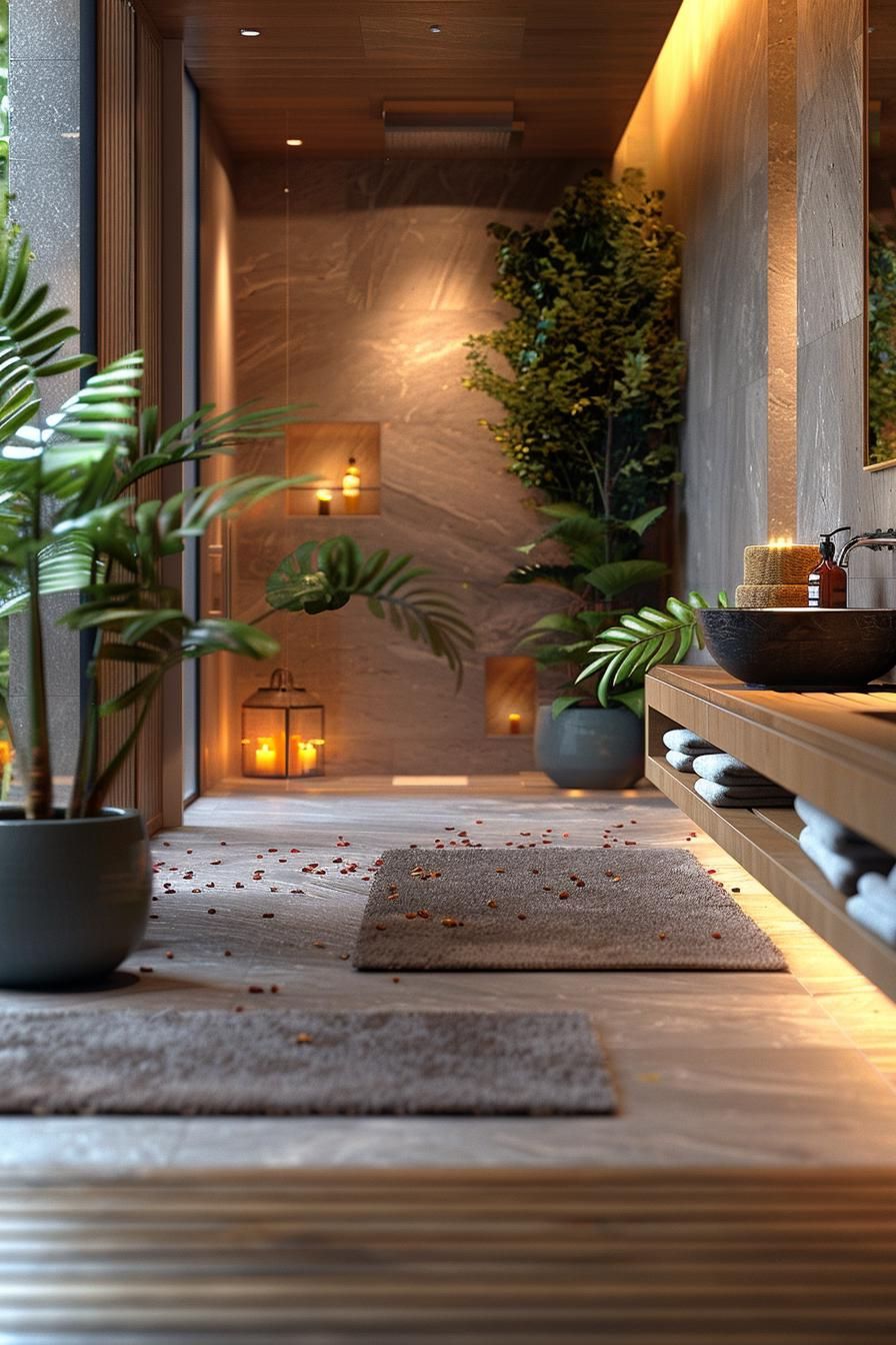 19. Spa-Style Bathroom Retreats