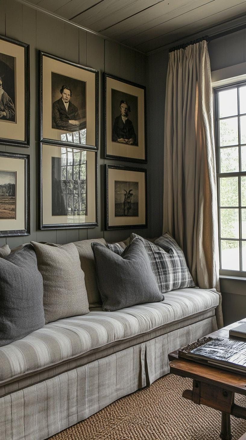 8. Vintage Gallery Wall Styling Tips - photo 3