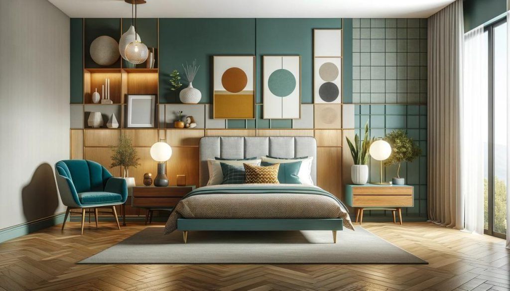 Top Mid-Century Modern Bedroom Palettes