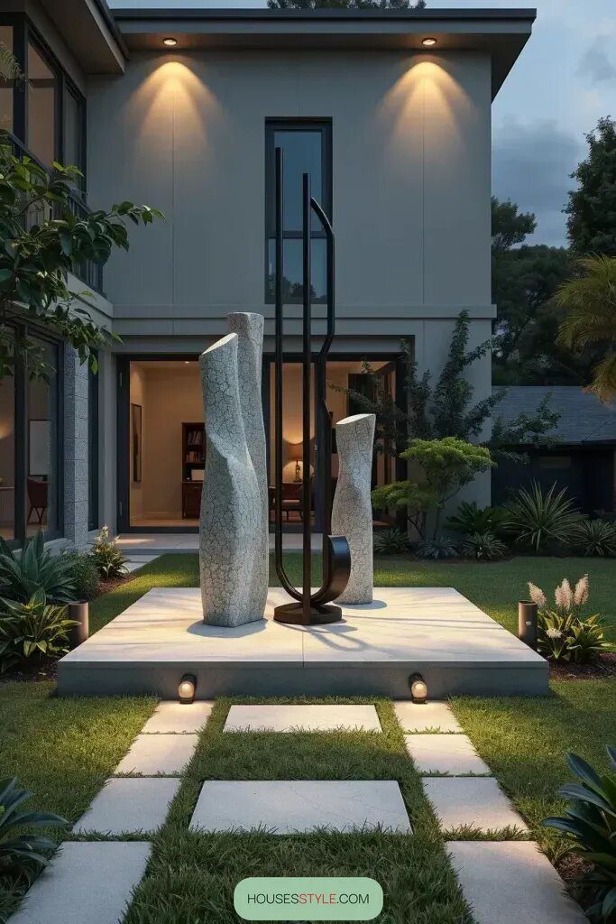 Modern Garden Sculptures and Art - photo 2