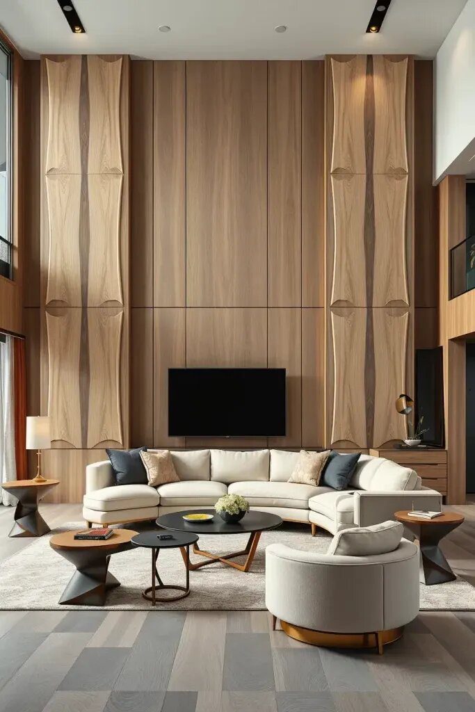 20. Try 3D Vertical Wall Panels in Varied Finishes