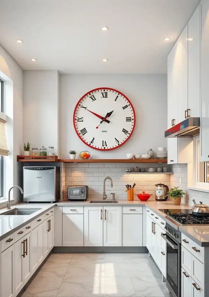 Retro Clocks That Bring Character to Your Kitchen
