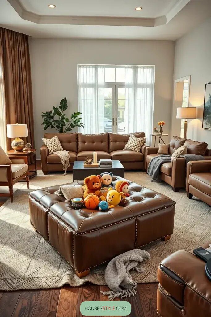 Ottoman Duos for Seating and Storage