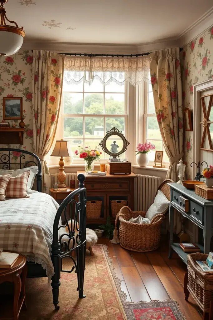 Rustic British Cottagecore Decor Accents