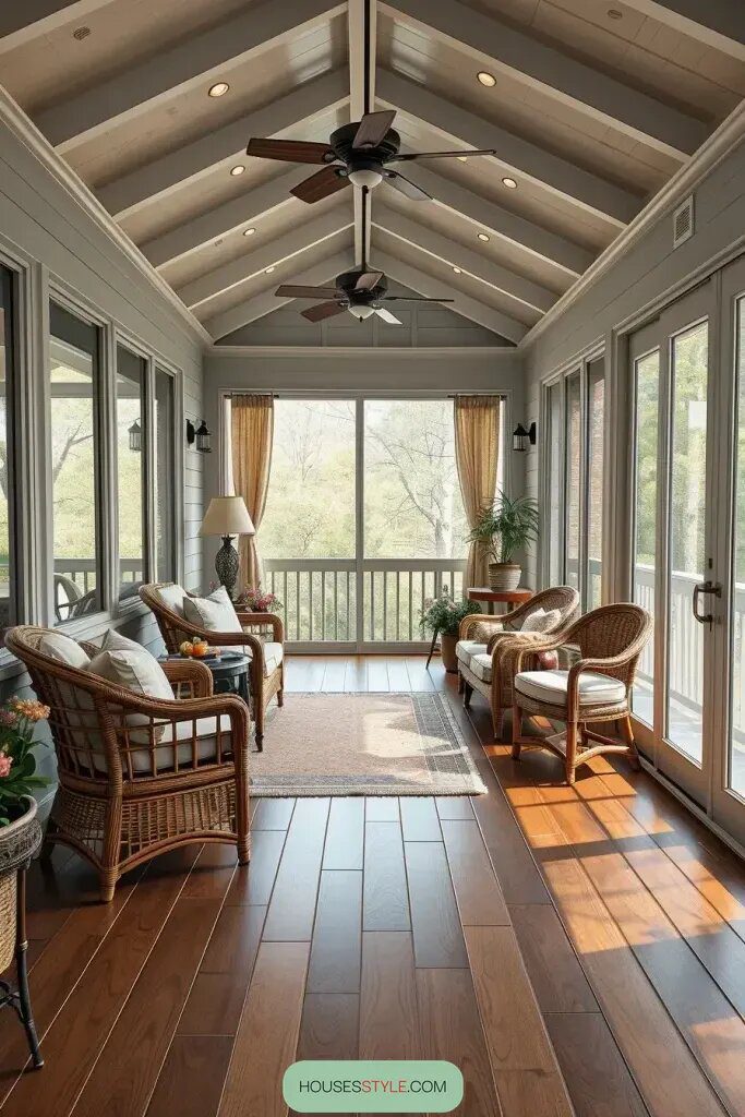 Blending Indoor and Outdoor Spaces: Enjoying the Outdoors from the Comfort of Your Screened Porch - photo 2