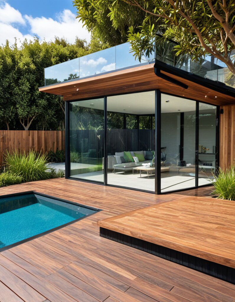 Glass Pool Fencing for a Modern Look