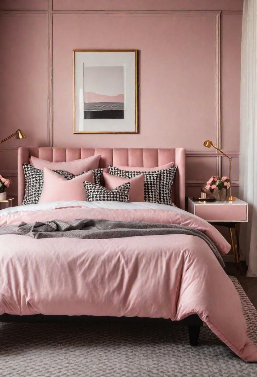 43. Pretty Pink Bedding Ideas
