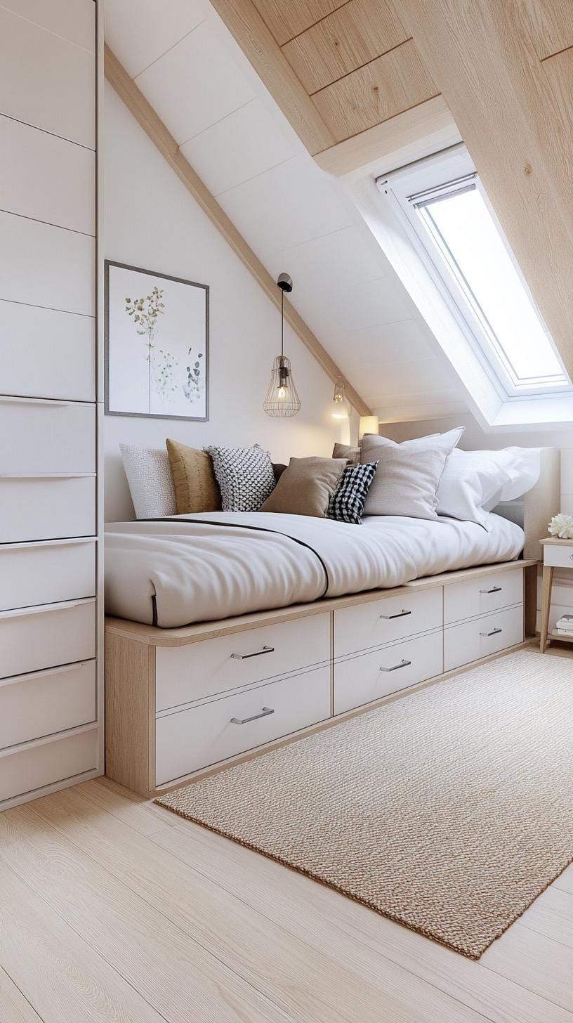 10. Platform Bed With Storage Drawers