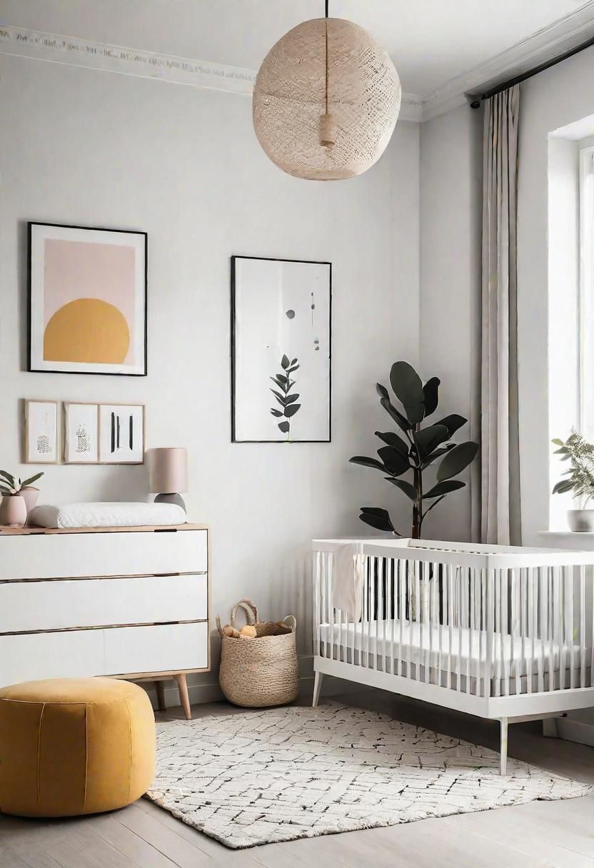 8. Modern Nursery Haven Ideas