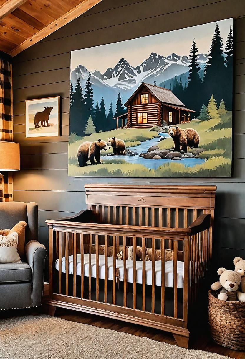 17. Bear and Flannel Nursery Look - photo 2